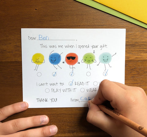 Thank You Notes - Brights - PRINTABLE