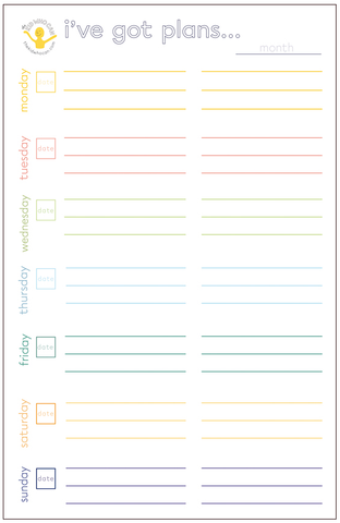 Weekly Planner - PRINTABLE